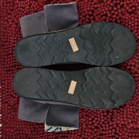 Sanuk Gray Drop Top Ankle Boots - Picture 6 of 9